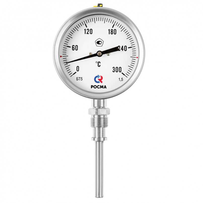 Термометры кор­ро­зи­он­но­стой­кие с воз­мож­нос­тью гид­ро­за­пол­не­ния си­ли­ко­ном (ра­ди­аль­ное при­со­еди­не­ние с резь­ба­ми CH, CB, ПН)