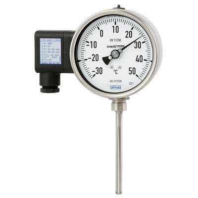 Манометрический термометр с электрическим выходным сигналом
